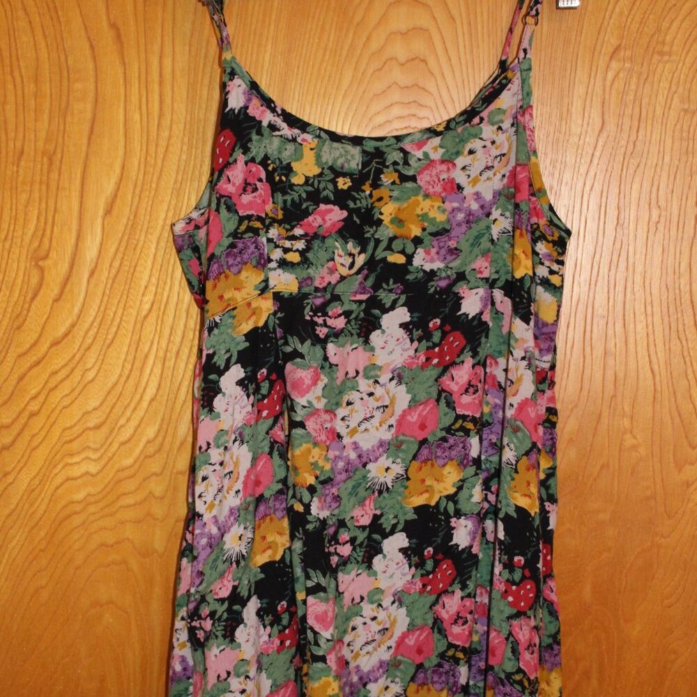 Kimchi Blue Floral Skater Dress, Size L